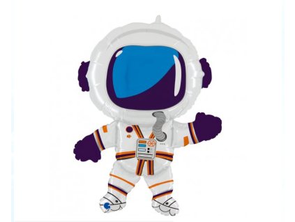 Fóliový́ balón Astronaut, 91 cm