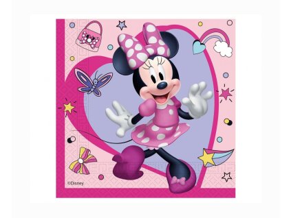 Papierové servítky Minnie Mouse