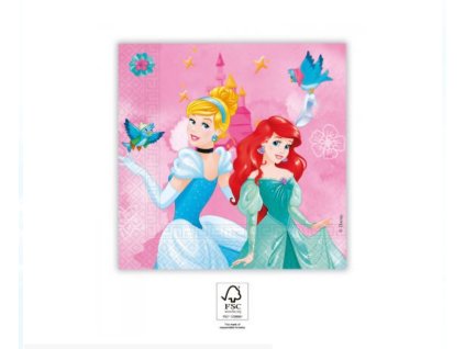 Papierové servítky Disney princezné