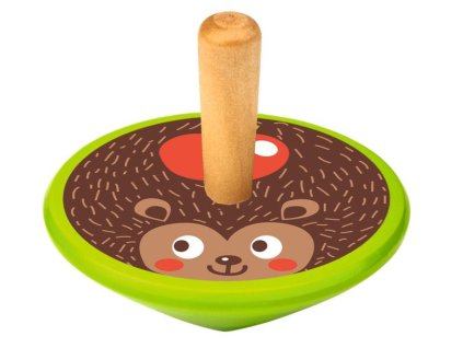 Drevenný kolovrátok ježko