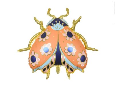 Fóliový́ balón lienka, 87x75 cm
