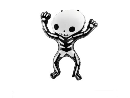 Fóliový balón kostlivec, 84x100cm, 7,95 EUR s DPH