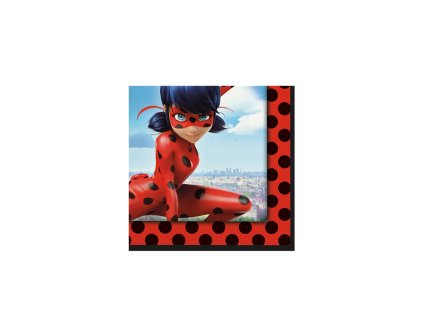 Papierové obrúsky Miraculous balenie 20 kusov, 33cm, 4,85 EUR s DPH