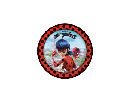 Papierové taniere Miraculous balenie 8 kusov, 23cm, 5,95 EUR s DPH