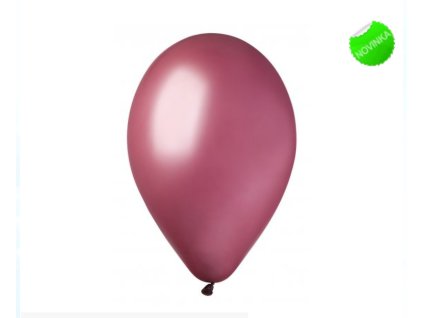 Latexový balón 30cm metalický bordový, 0,30 EUR s DPH