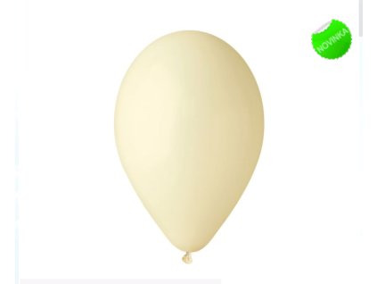 Latexový balón 30cm slonová kosť, 0,30 EUR s DPH
