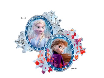 Frozen Princess Elsa Anna Mirror Balloon