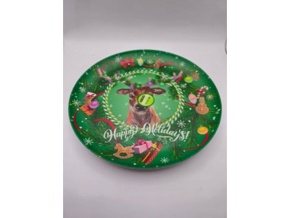 Dezertny tanier ZELENY