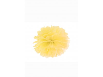 Pom Pom žltý, 25 cm