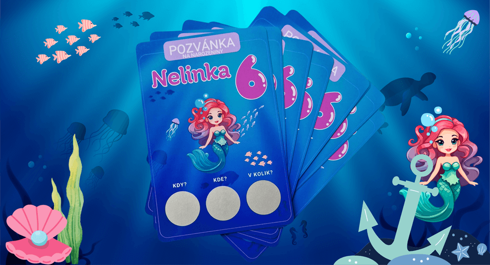 Narozeninová oslava ve stylu moře