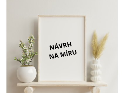 plakat na miru deko