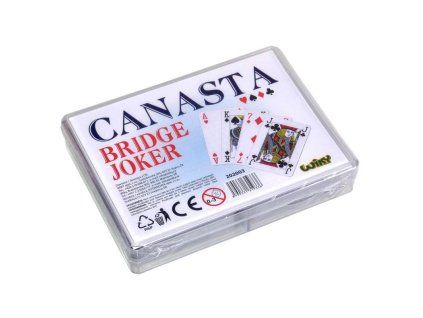 Karty Canasta plast