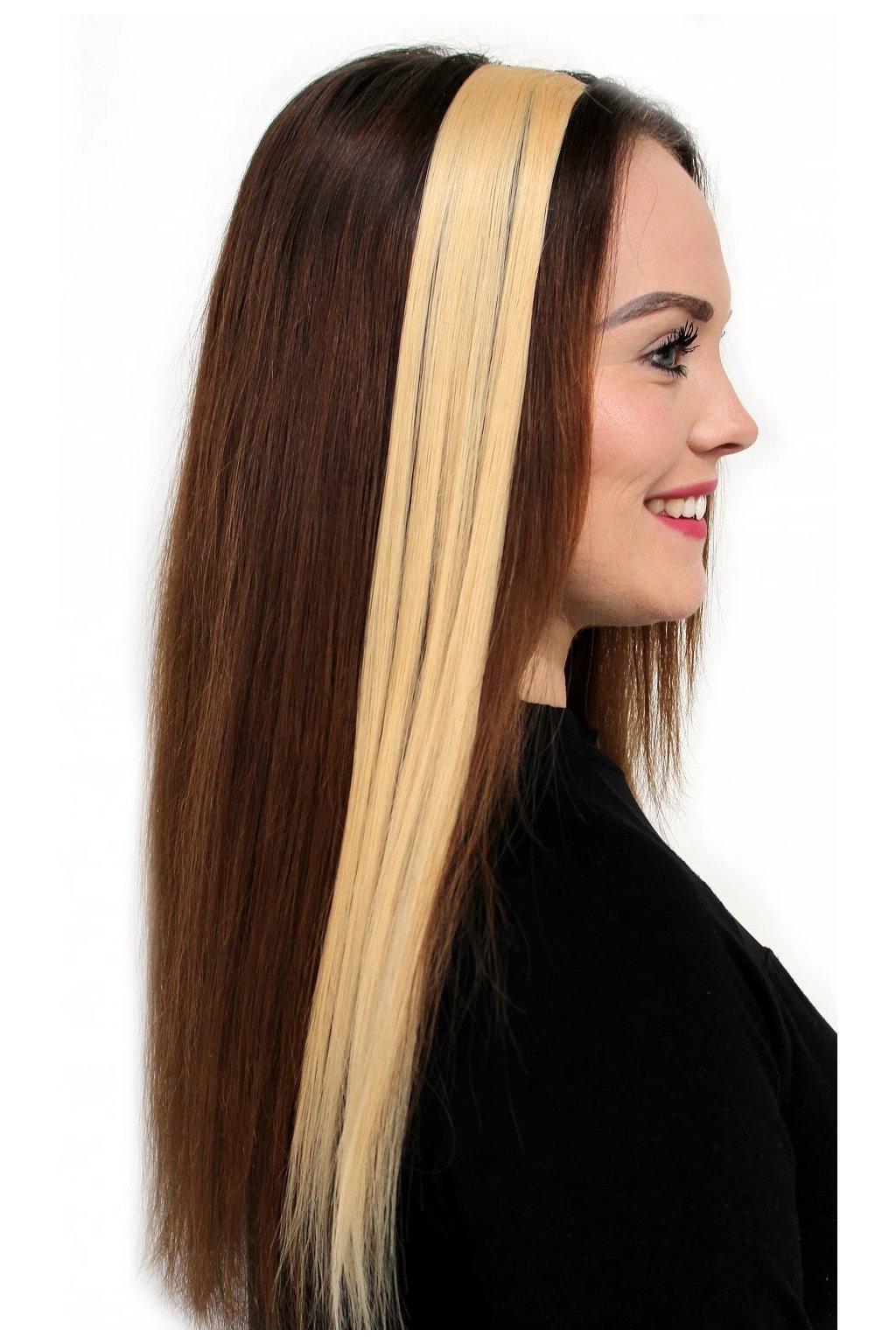 Vlasový příčesek - pramen vlasů blond