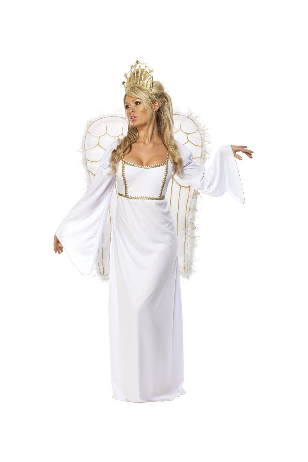 Anděl s velkými křídly - dámský kostým