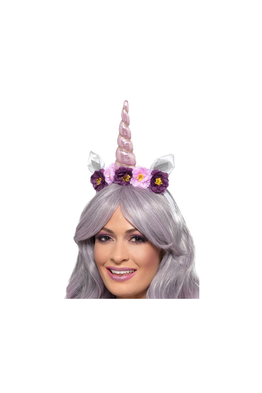 Čelenka s rohem jednorožce
