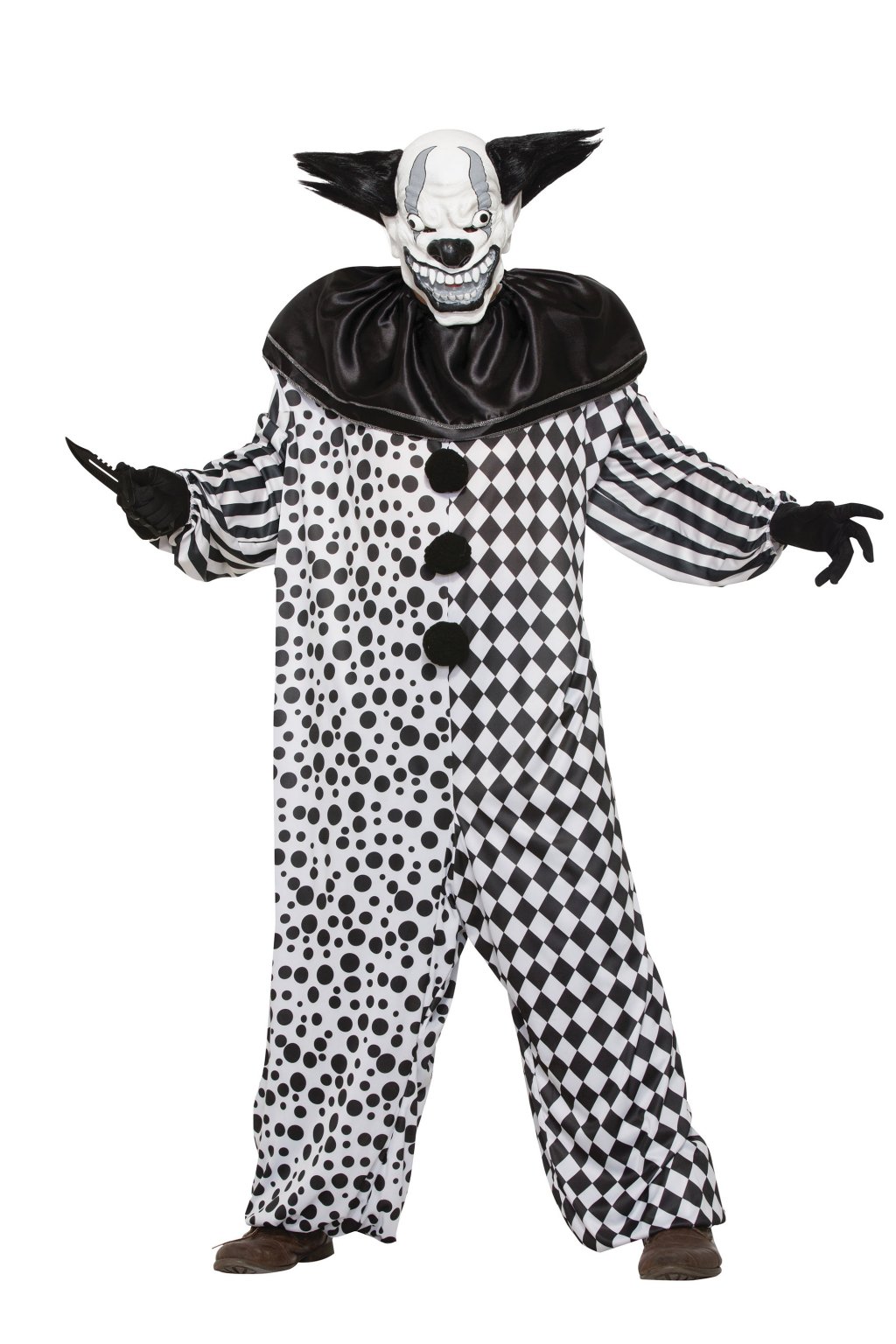 Šílený klaun - kostým Halloween