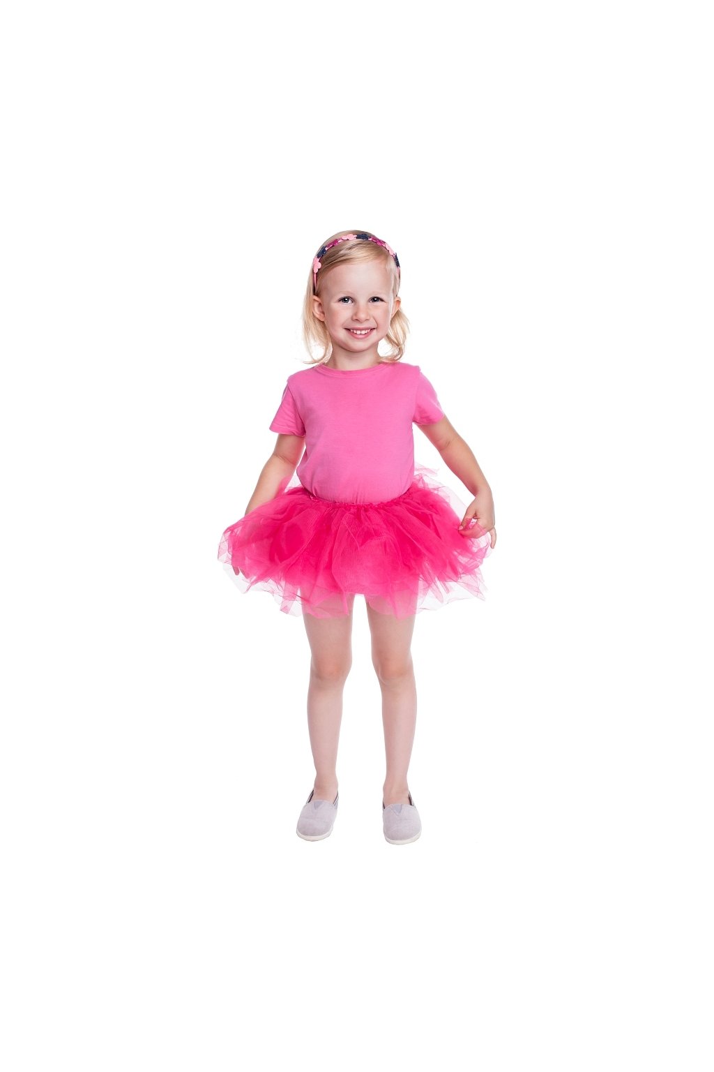 Dětská tutu sukně - růžová