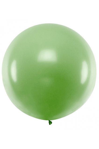 Nafukovací balón Jumbo 1m kulatý - zelená