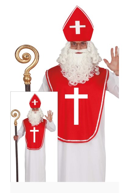 Kostým Mikuláše levný