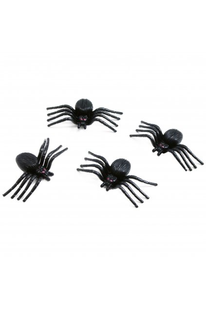 Pavouci - sada 4 pavouků 5cm