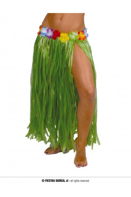 zelena havajska sukne
