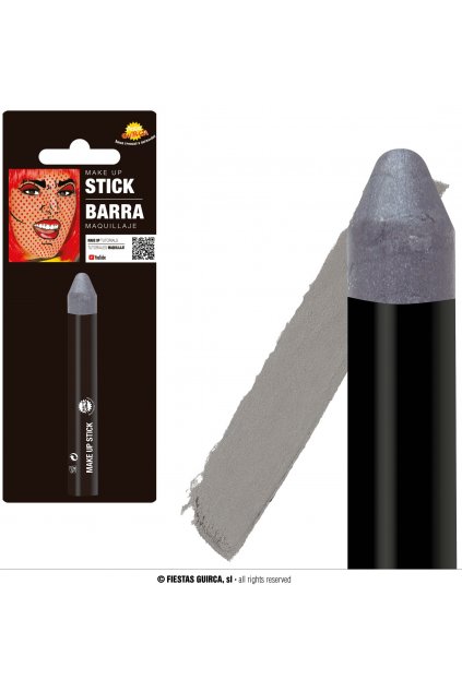 Stříbrný make-up - líčící tužka