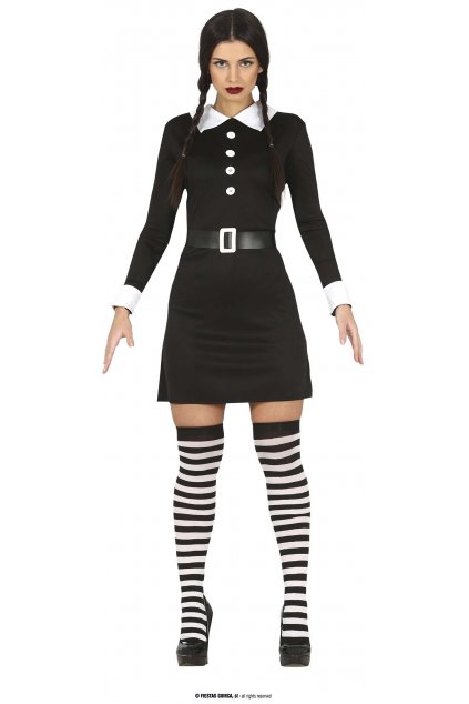 Dámský kostým Wednesday - Halloween