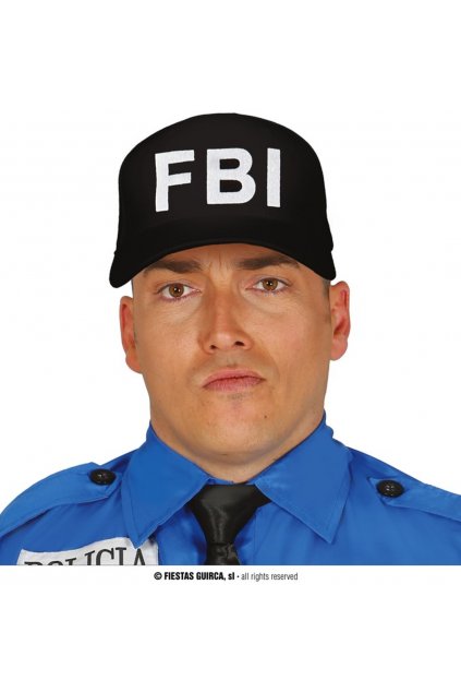 FBI - černá kšiltovka