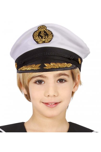 Dětská kapitánská čepice
