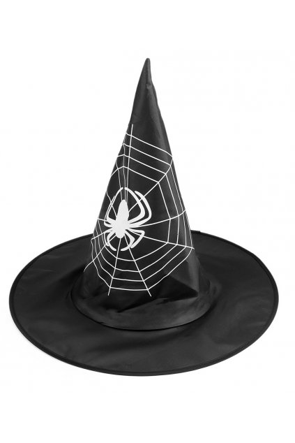 Dětský klobouk čarodějnice - pavouk