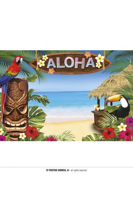 Havaj - pozadí do fotokoutku 220 x 150 cm