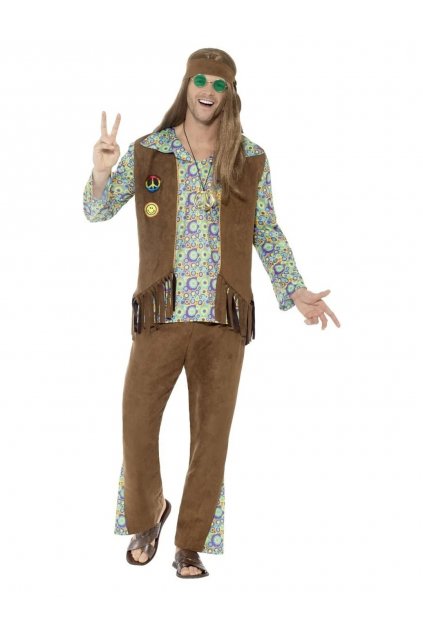 Pánský kostým Hippies 60. léta