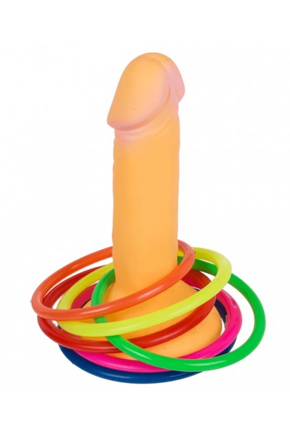 Házení kroužků na penis - Hra na rozlučka se svobodou