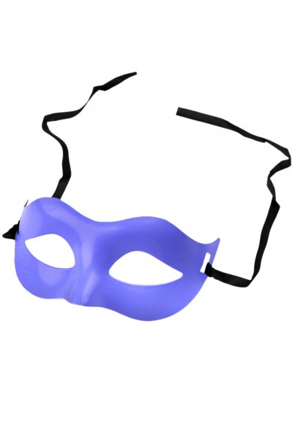 Fialová maska - škraboška