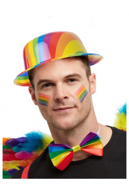 Duhový klobouk Pride