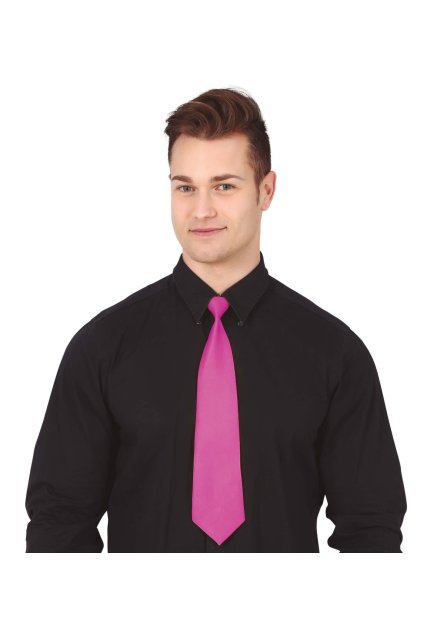 Růžová kravata