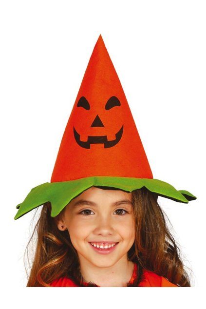 Dětský klobouk dýně - Halloween