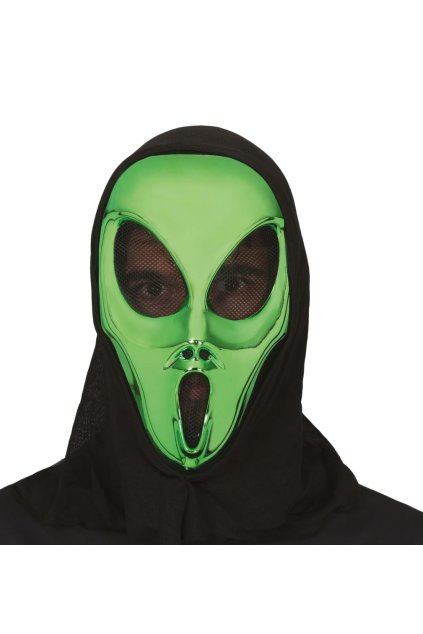 Maska mimozemšťana s kápí