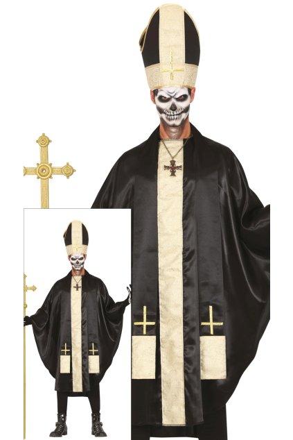 Dark Pope - pánský kostým temného papeže
