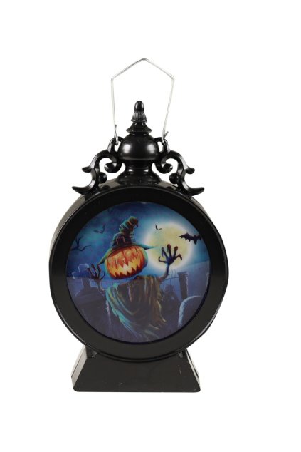 Svítící Halloweenská lucerna