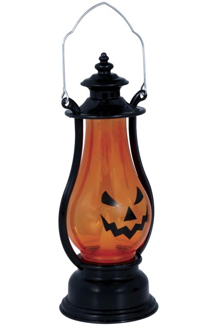 Svítící lucerna - Scary Pumpkin 16cm