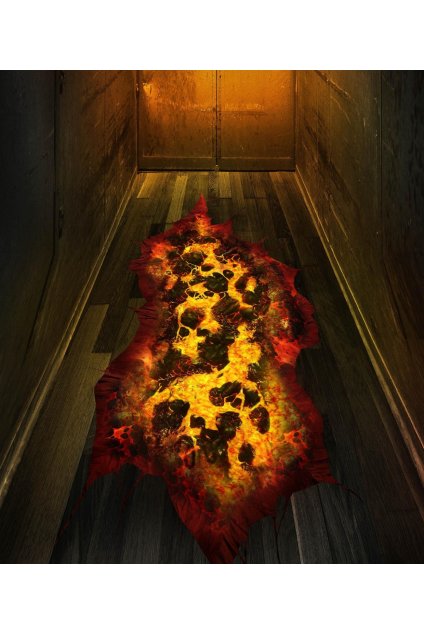 Floor is Lava - samolepky na zem