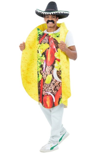 Mexické Tacos - párty kostým