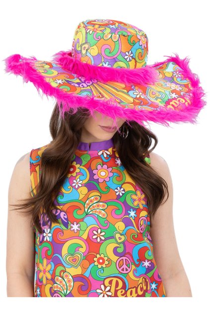 Hippie klobouk - Summer of Love