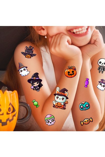 Dětské tetování - Little Monster Halloween
