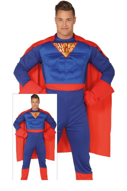 Superhrdina - pánský kostým supermana