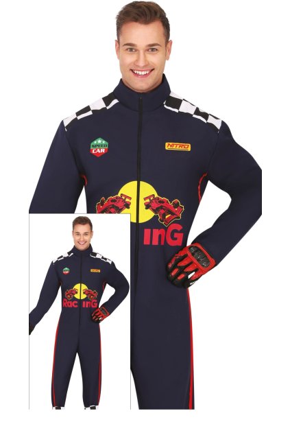 Kostým závodního jezdce - závodní kombinéza