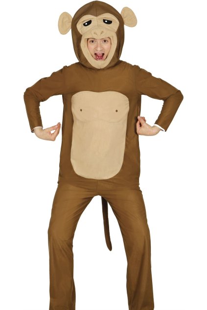 Opice - karnevalový kostým masopust