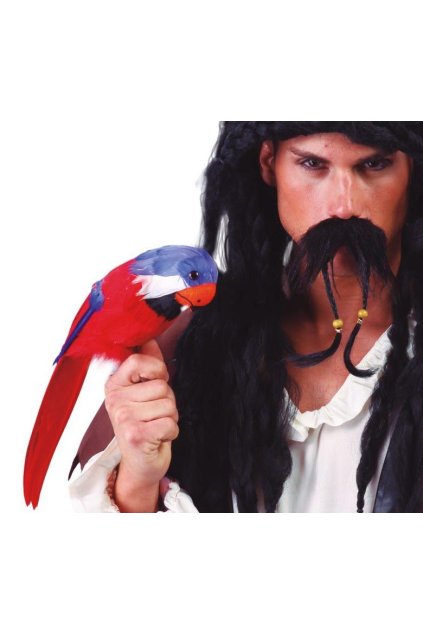 Pirástký papoušek na rameno - 36cm