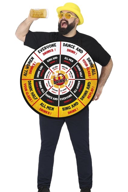 PártyKostým - alkohovlá hra terč a míček